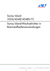 SMA Sunny Island 3324 FC Kurzanleitung