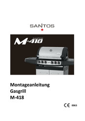 Santos grills M-418 Montageanleitung