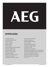 AEG BMMS18SBL Originalbetriebsanleitung