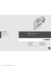 Bosch GST 18 V Professional Originalbetriebsanleitung