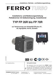Ferro Turbo FP 44R Installations-/Betriebs- Und Bedienungsanleitung
