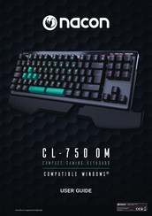 Nacon CL-750OM Benutzerhandbuch