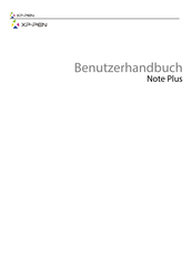 XP-PEN Note Plus Benutzerhandbuch