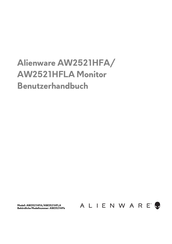 Dell AW2521HFLA Benutzerhandbuch