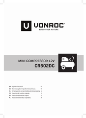 VONROC CR502DC Originalbetriebsanleitung