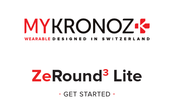 MyKronoz ZR3LE Erste Schritte