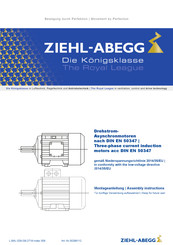 Ziehl-Abegg DIN EN 50347 Montageanleitung