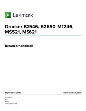 Lexmark M1246 Benutzerhandbuch