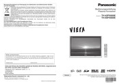 Panasonic Viera TH-42PX600E Bedienungsanleitung