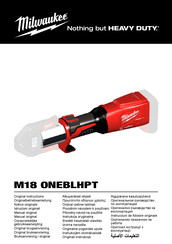 Milwaukee FORCE LOGIC M18 ONEBLHPT Originalbetriebsanleitung