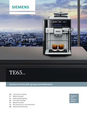 Siemens EQ.6 plus s500 Espresso Gebrauchsanleitung
