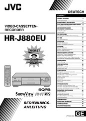 JVC HR-J880EU Bedienungsanleitung