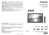 Panasonic Viera TH-42PX730E Bedienungsanleitung