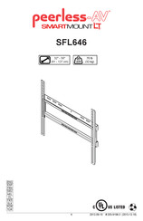 peerless-AV SFL646 Montageanleitung