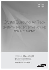 Samsung Crystal Surround Air Track HW-F750/ZF Bedienungsanleitung