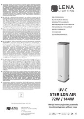 Lena Lighting UV-C STERILON AIR 144W Benutzerhandbuch
