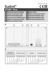 Satel ETHM-1 Plus Kurze Installationsanleitung