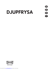 IKEA DJUPFRYSA Gebrauchsanleitung