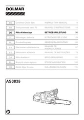 Dolmar AS3835Z Betriebsanleitung