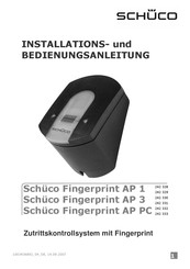 Schüco AP PC Installations- Und Bedienungsanleitung