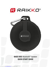 Raikko Bass Disc Kurzanleitung