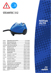 Nilfisk-ALTO STEAMTEC 312 Betriebsanleitung