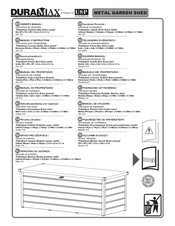 DuraMax Palladium Kissen Box Extra groß Benutzerhandbuch