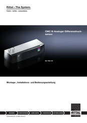 Rittal CMCIII Montage-, Installations- Und Bedienungsanleitung