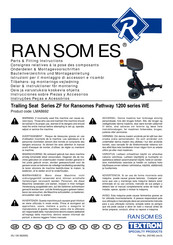 Ransomes ZF Serie Bauteilverzeichnis Und Montageanleitung