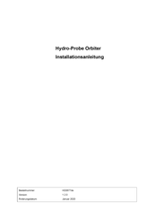 Hydronix Hydro-Probe Orbiter ORBA2C Installationsanleitung
