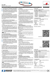 Monacor CU-1BT Anleitung