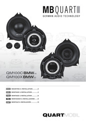 MB QUART QUARTMOBIL QM100X BMWV2 Montage / Installation