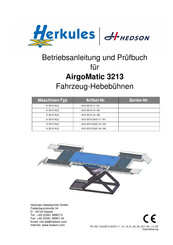 HERKULES HLS 3213-16 Betriebsanleitung Und Prüfbuch