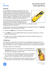 Protimeter Aquant Bedienungsanleitung
