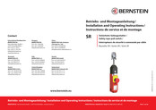 Bernstein SR 300 Serie Betriebs- Und Montageanleitung