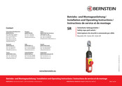 Bernstein SR 175 Serie Betriebs- Und Montageanleitung