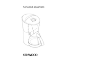 Kenwood aquamatik CM750 Bedienungsanleitung