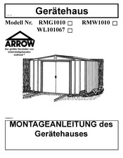 Arrow RMG1010 Montageanleitung