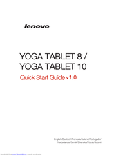 Lenovo YOGA TABLET 8 Schnellstartanleitung