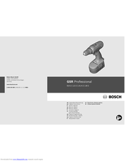 Bosch GSR 18-2 Professional Originalbetriebsanleitung