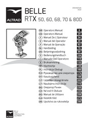 Altrad Belle RTX 50 Anleitung
