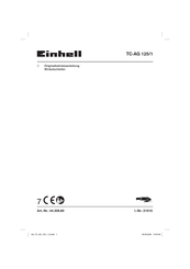 EINHELL TC-AG 125/1 Originalbetriebsanleitung