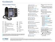 Mitel 5360 Kurzübersicht