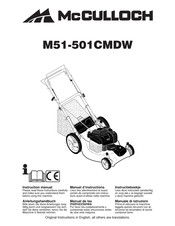 McCulloch M51-501CMDW Anleitungshandbuch