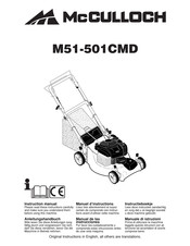 McCulloch M51-501CMD Anleitungshandbuch