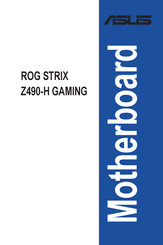 Asus Republic of Gamers ROG STRIX Z490-H Gaming Bedienungsanleitung