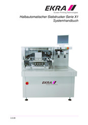 Ekra X1-S Systemhandbuch