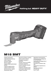 Milwaukee M18BMT-201B Originalbetriebsanleitung