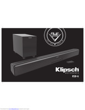 Klipsch REFERENCE RSB-6 Handbuch