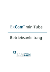 Samcon ExCam miniTube T08 Betriebsanleitung